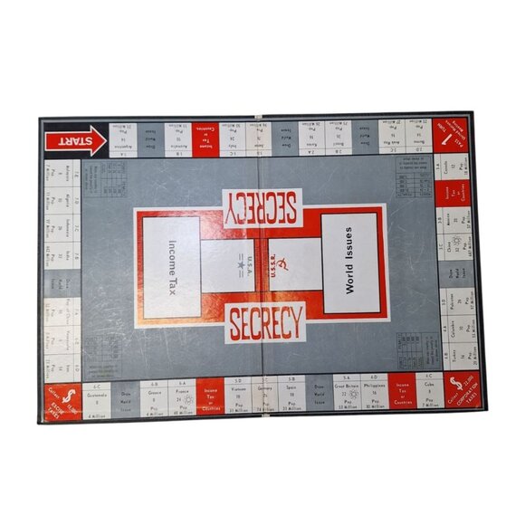 Secrecy Game Replacement Piece Board Vintage 1965 Army Government International - Picture 1 of 9